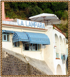 Ristorante "La Lampara" Marina Corricella isola di Procida