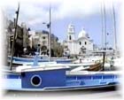 Marina Grande: il porto dell'isola di Procida Marina di Sancio Cattolico Sent'Co Chiesa della Pieta' Porto Turistico Marina di Procida