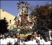 Madonna del Carmine Procida Culto della Madonna del Carmelo Isola di Procida Abbazia San Michele Procida