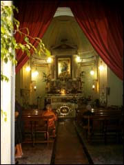 Procida: chiesa della Madonna delle Grazie, navata centrale