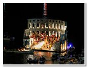 Roma caput mundi: la barca di Procida vincitrice del Palio di Sant'Anna 2010